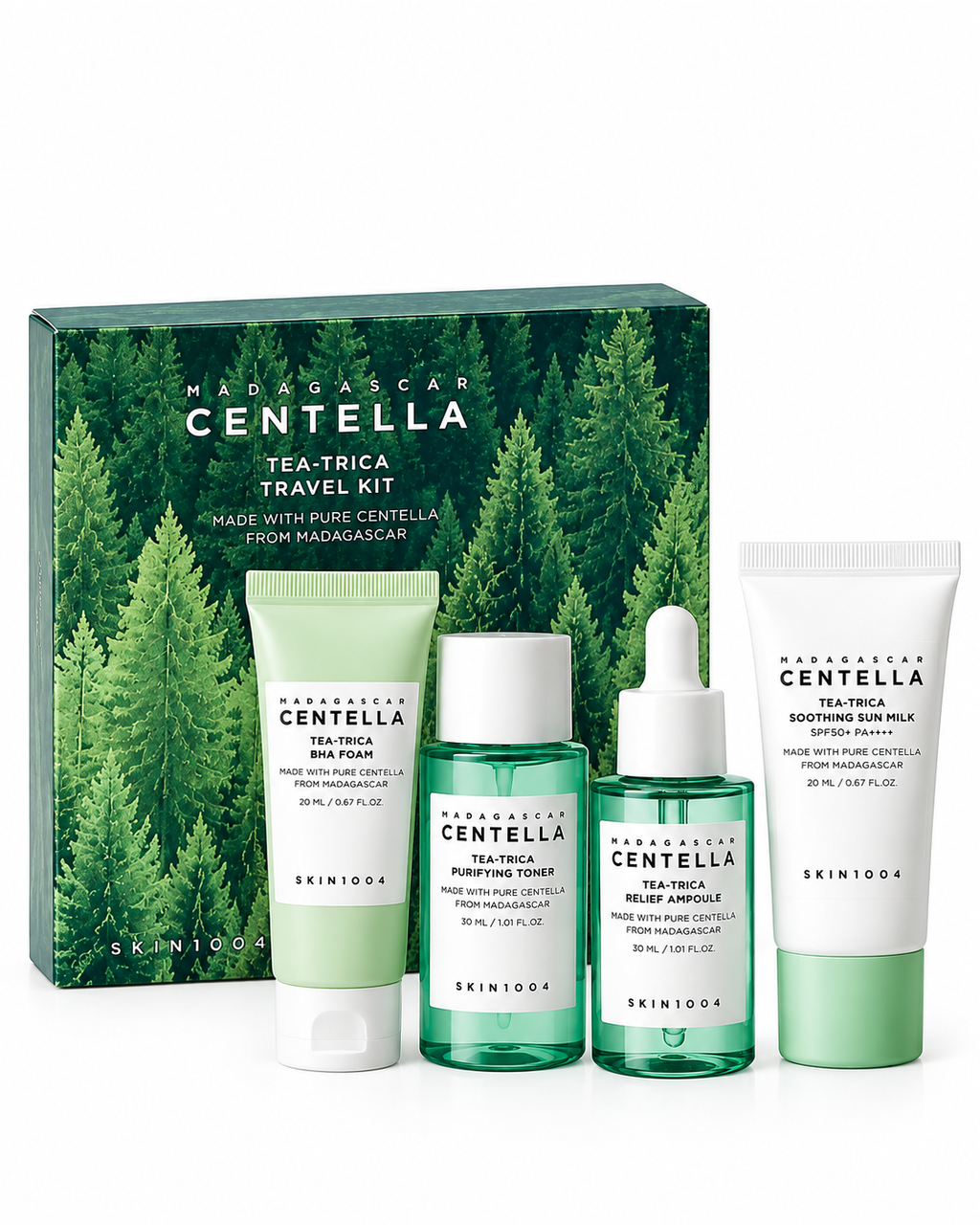 SKIN1004 | Tea-Trica Relief Ampoule para piel con tendencia a imperfecciones.