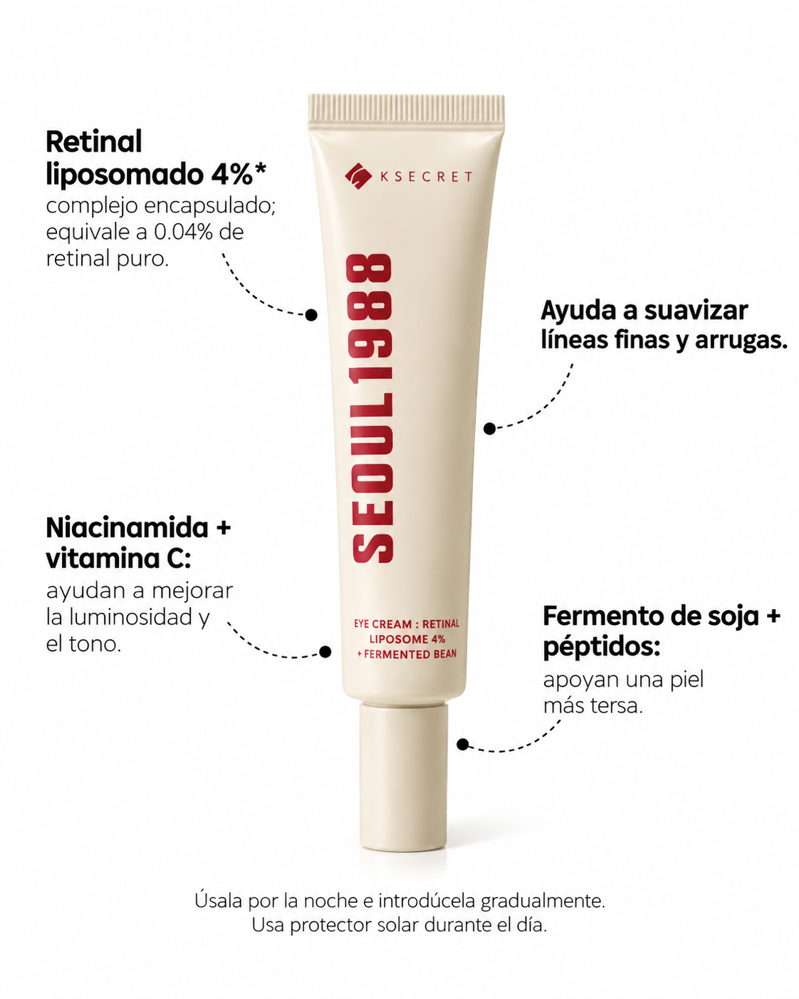 SEOUL | 1988 Eye Cream: Retinal Liposome 4% + Fermented Bean