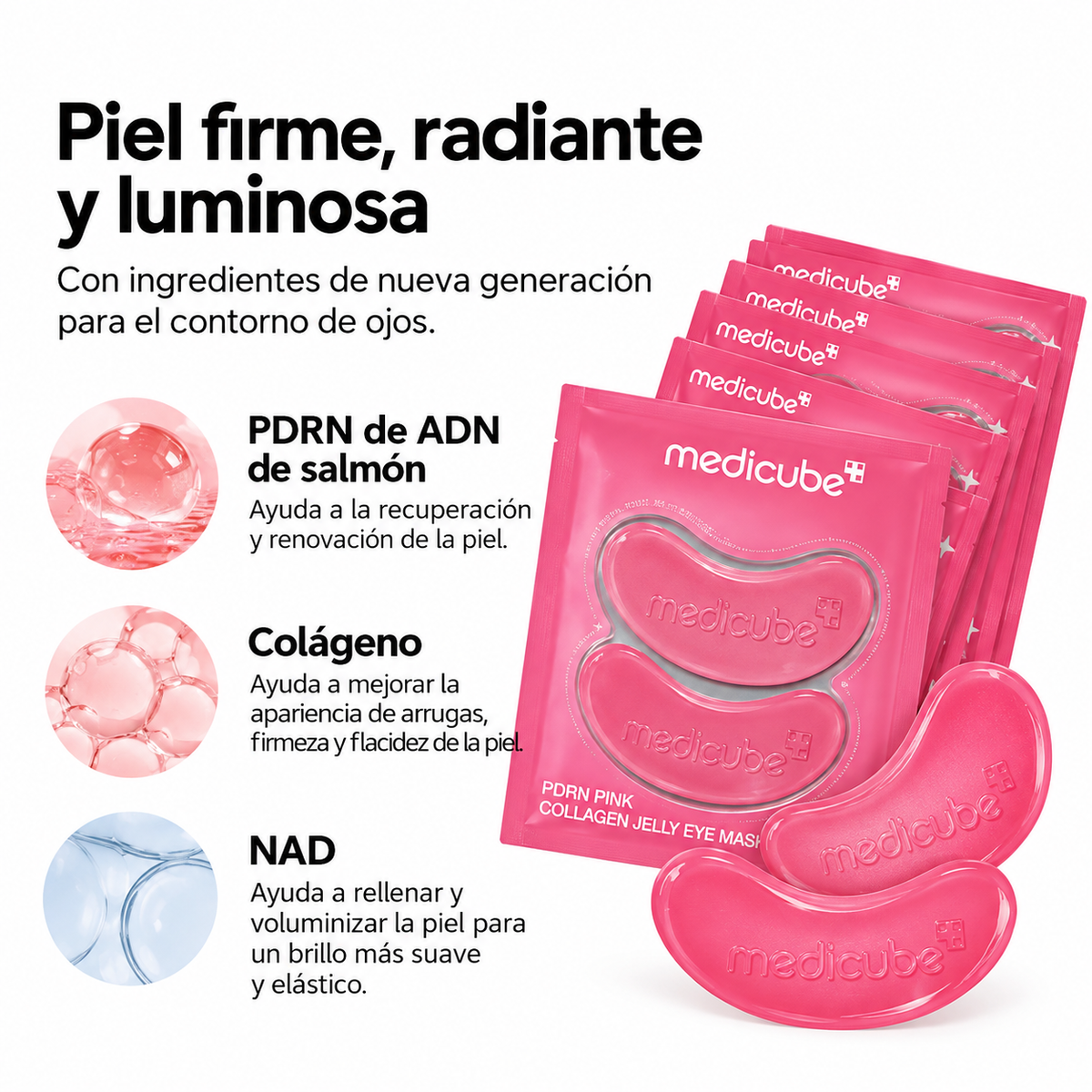 Medicube | PDRN Pink Collagen Jelly Eye Mask